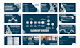 design canva powerpoint presentation with infographics