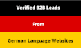 internet research, b2b lead generation from german website