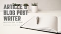 write professional german arcticles and blog posts