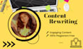 rewrite and improve articles or content