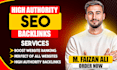 high da SEO backlinks and authority link building service for google ranking