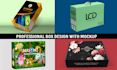 create a pixel perfect product packaging box design