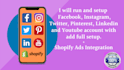 create and setup social media ads