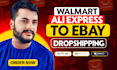 do aliexpress, amazon, or walmart to ebay dropshipping