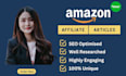 write amazon affiliate articles for affiliate website