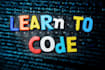 teach you online coding lesson on python, css, html, js