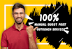 do manual outreach to same niche sites