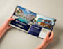 design real estate marketing brochure, property sales, commercial home listing