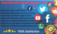 fix or setup your facebook, instagram, twitter complication, issues and problems