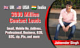 usa UK india leads email id mobile contacts largest database