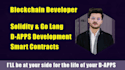 develop blockchain dapps and nft smart contract