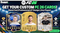 make your own custom eafc 26 ultimate team card