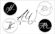 design handwritten signature script logo