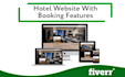 build a hotel website with online booking feature