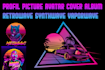 do illustration retrowave cyberpunk synthwave with my style