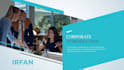 create modern business presentation promo slideshow video