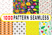 send you 2000 design fabric textile pattern seamless, flower halloween and more