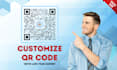 create custom qr code design, qr code with your business logo