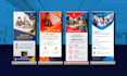 design professional roll up banner or retractable banner