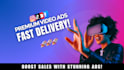 create business promotional video ads or short video ads