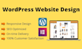 create a modern wordpress ecommerce website