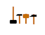 create contractor  logo with text with any file with my concept