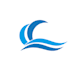 design awesome pool and spa logo with satisfaction guaranteed