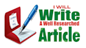 write scientific, research, and medical articles
