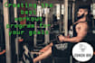 create a personal training workout for you