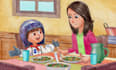 illustrate watercolor children story book illustration and children picture book
