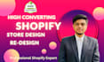 build shopify dropshipping store and shopify store design