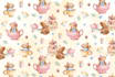 design cute pattern and illustration