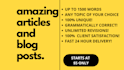 write amazing articles and blog posts within 24 hours