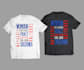 do tshirt design and mock up