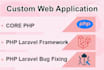 be provide you any solution regarding laravel framework
