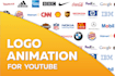create a logo animation for youtube