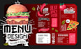 design food menu, restaurant menu, price list for any industry
