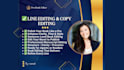 deliver expert line editing and copy editing for your book, novel, or manuscript