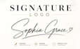 design elegant signature logo for personal brands and businesses