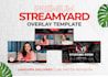 create streamyard overlay for your live streaming