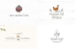 design natural hand drawn logo
