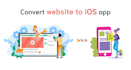 convert website to ios webview app