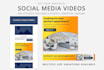 create animated video web banners