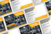 design modern postcard and direct mail postcard