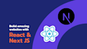 teach you reactjs and nextjs with making real world projects
