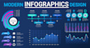 design modern infographic charts, graphs tables and diagrams