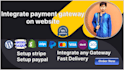 integrate payment gateway on website