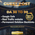 do guest post, high da guest post, dofollow guest post