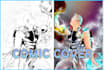 draw a comic cover in a marvel or dc style