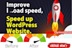 increase your wordpress website speed like as rocket